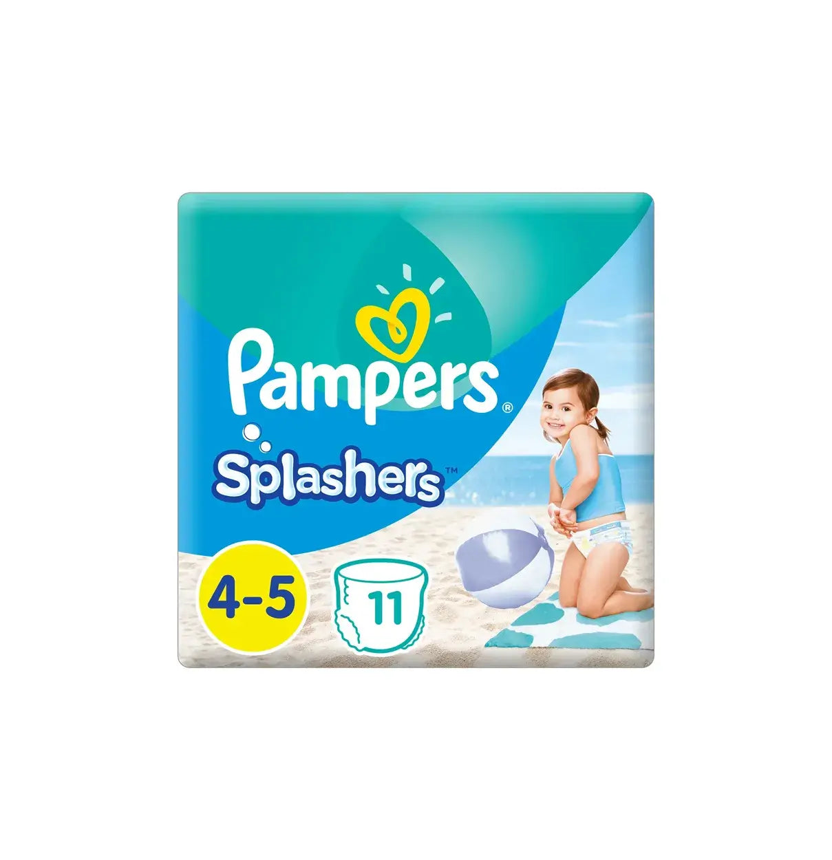 pampers splashers 4 5