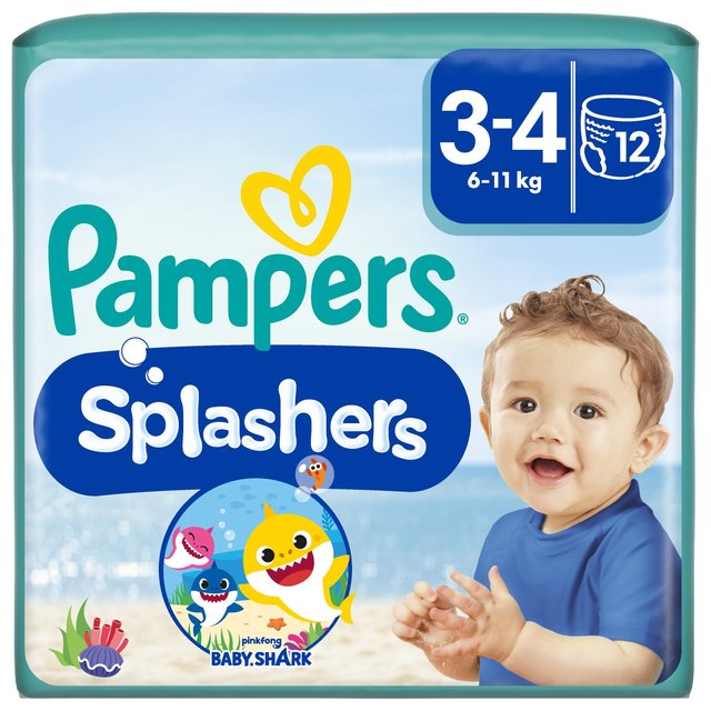 pampers splashers how to use