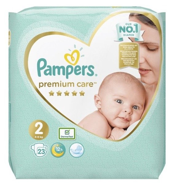 pampersy pampers 2 mala paczka