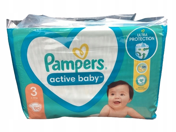 pampersy pampers 3 aktiv baby 90szt