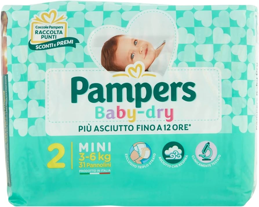 pampersy pampers baby dry 2