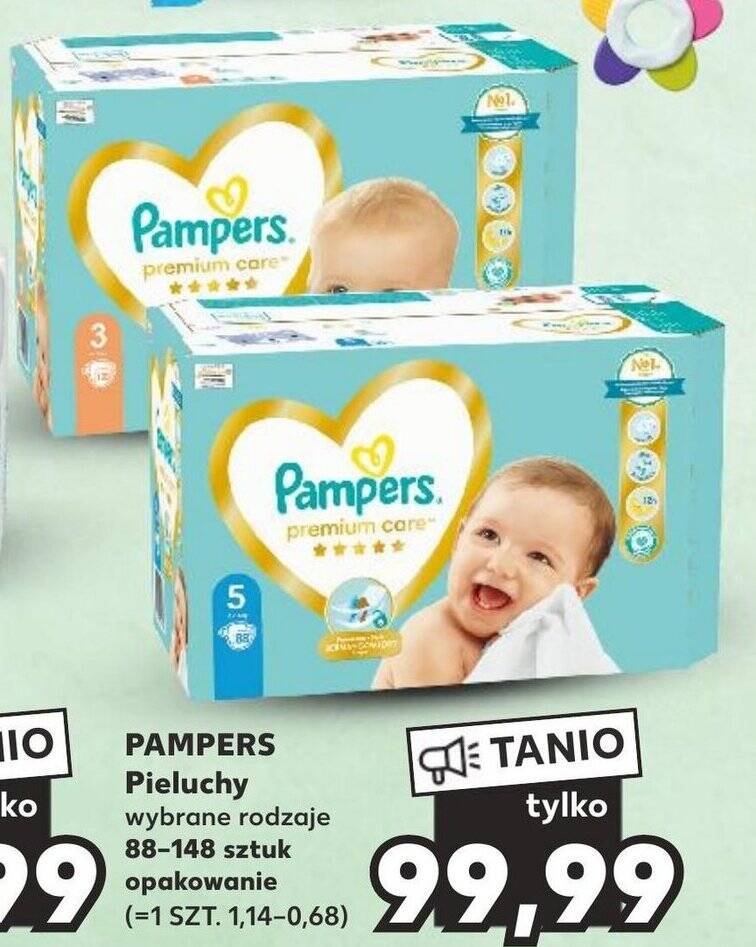 pampersy pampers tanio