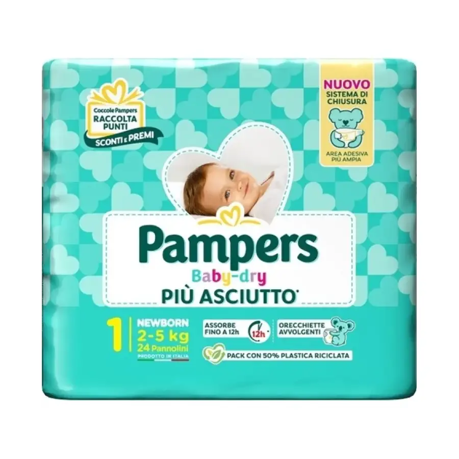 pannolini pampers taglia 1