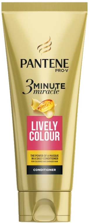 pantene lively colour odżywka do włosów 3 minuty