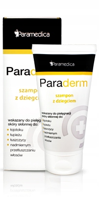 paraderm szampon z dziegciem 150 ml