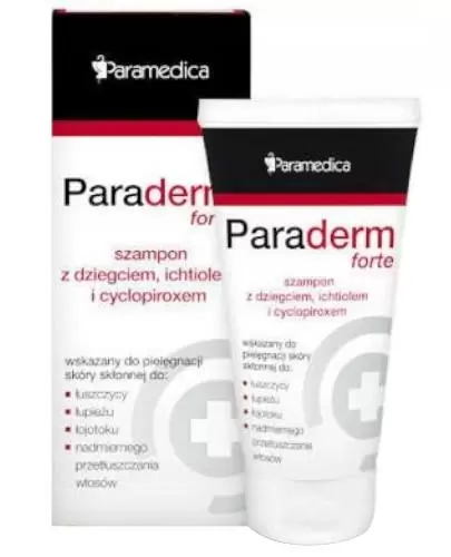 paraderm szampon z dziegciem 150ml