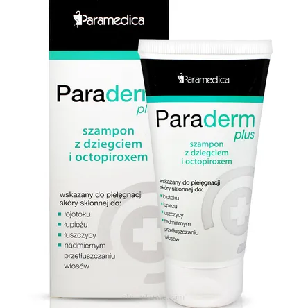 paraderm szampon z dziegciem i octopiroxem