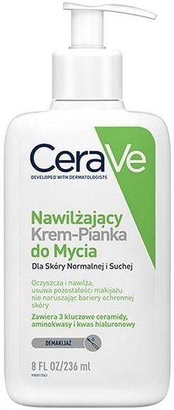 pianka do mycia twarzy nawilżający