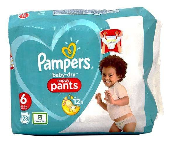 pieluchomajki pampers