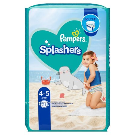 pieluchomajtki do pływania pampers splashers