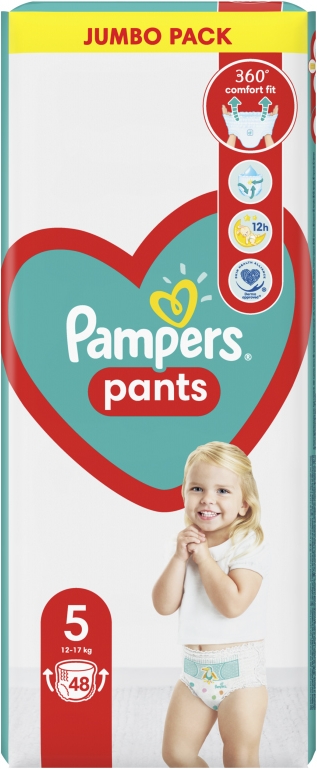 pieluchomajtki pampers 5 48 sztuk