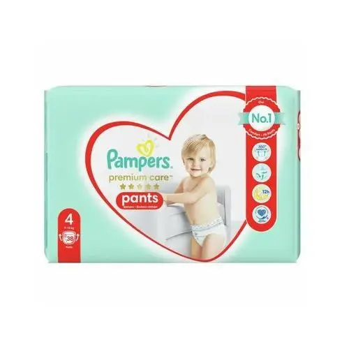 pieluchomajtki pampers premium care pants 4 maxi 44 szt