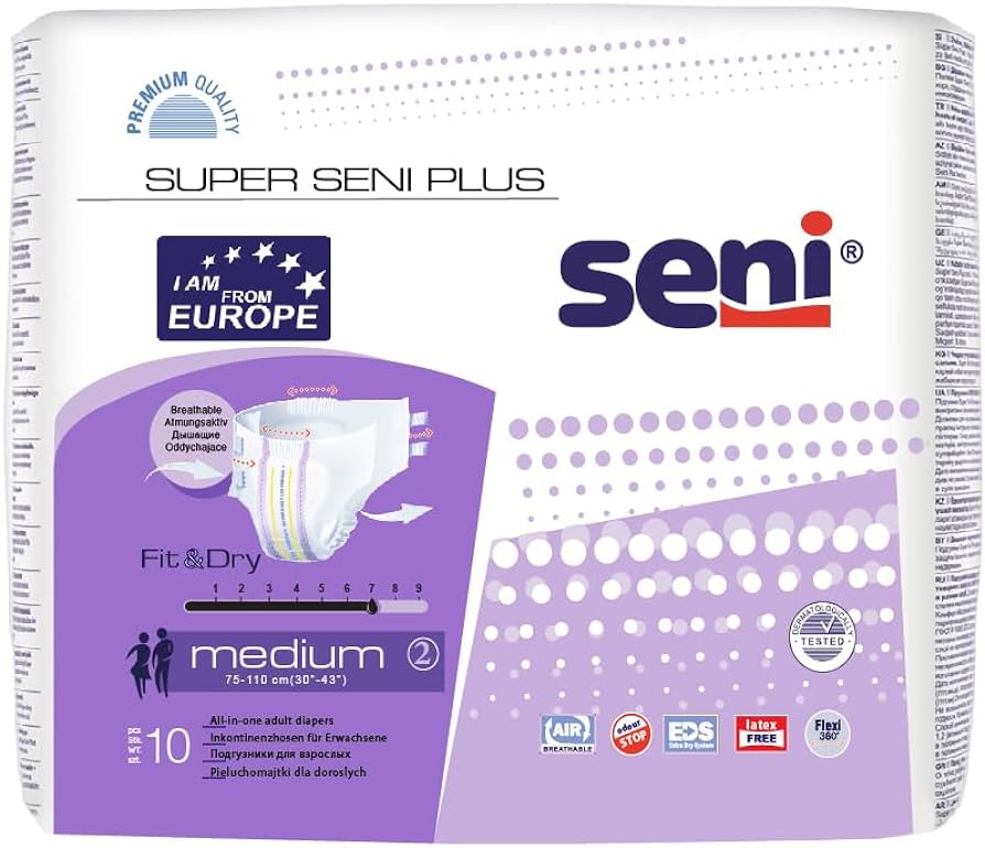 pieluchomajtki super seni air medium 10 sztuk