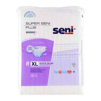 pieluchomajtki super seni plus xl