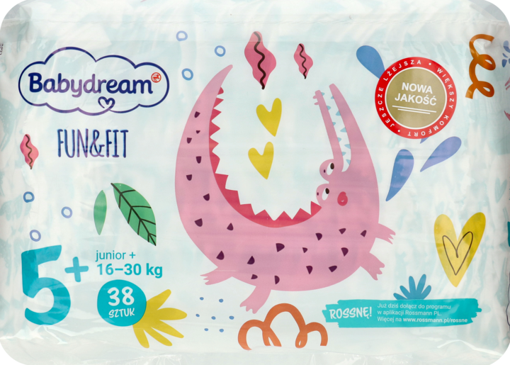 pieluchy babydream fun&fit sroka o