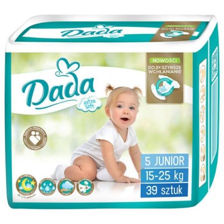 pieluchy dada extra soft junior 39 szt