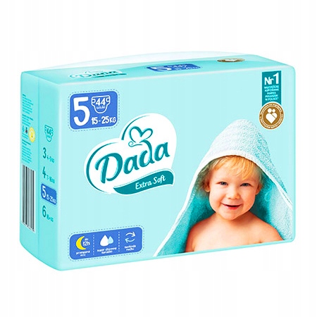 pieluchy dada jakie powyzej 5 kg