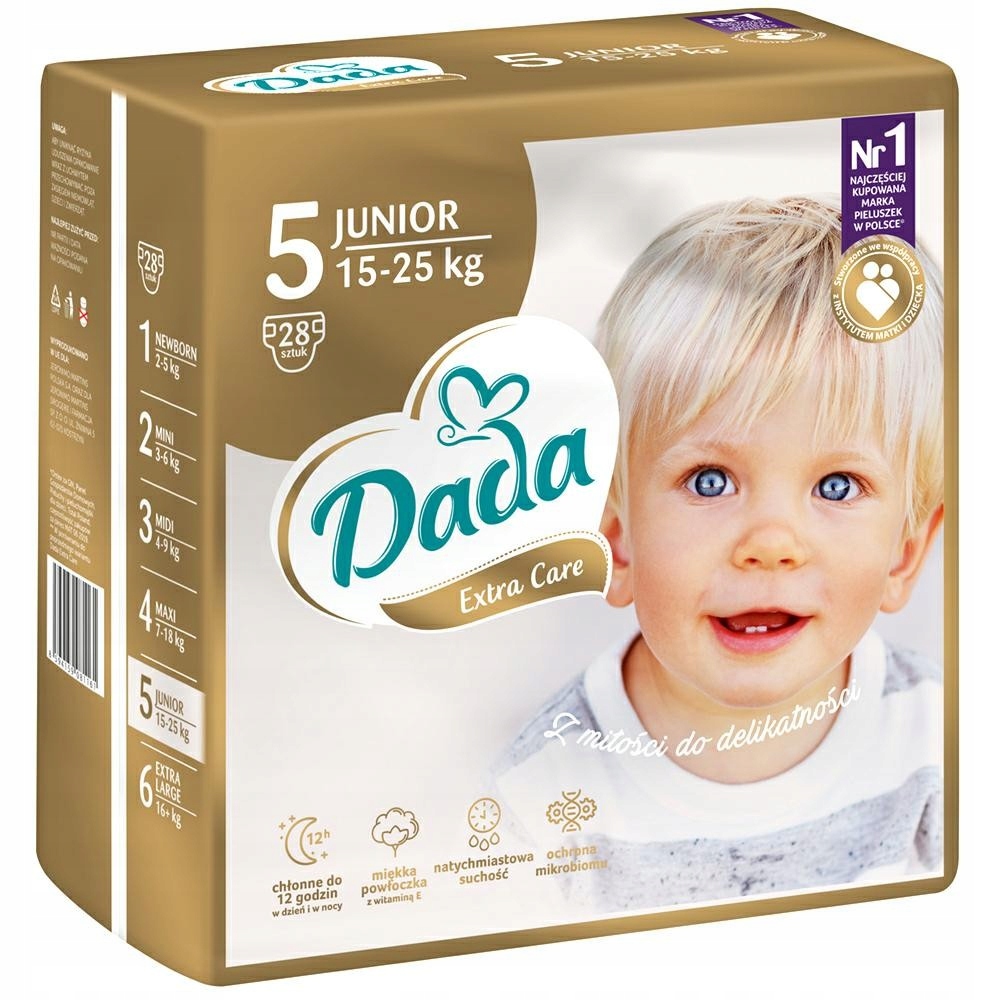 pieluchy dada newborn 28 sztuk 9 99