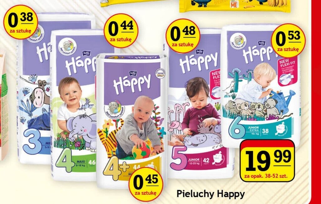 pieluchy happy promocja