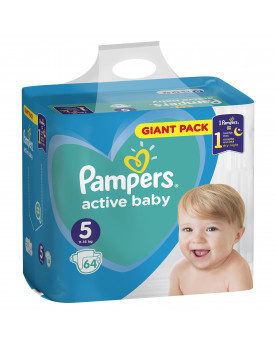 pieluchy pampers active baby 5