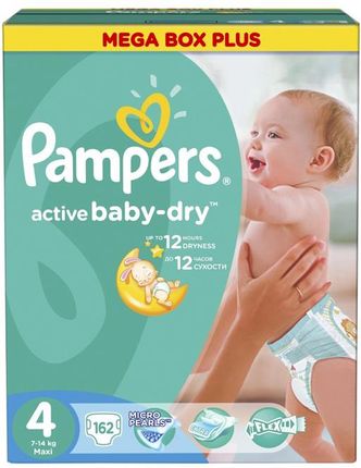 pieluchy pampers active baby dry 4 maxi