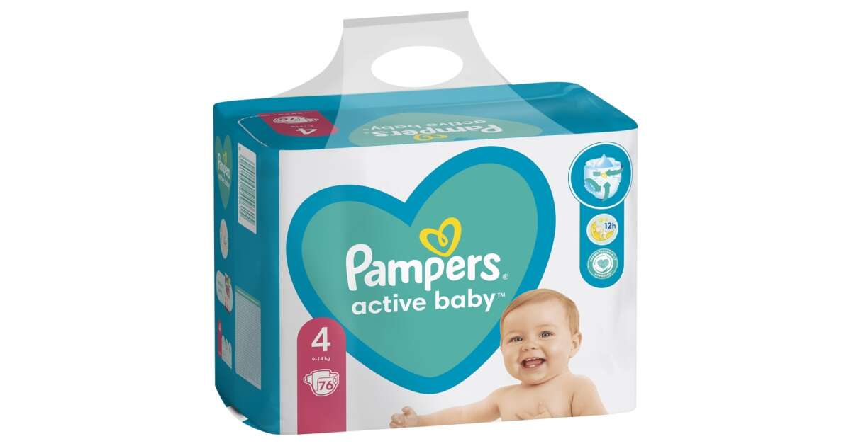 pieluchy pampers active baby mth 3 midi