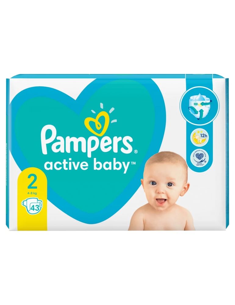 pieluchy pampers aktive babymini