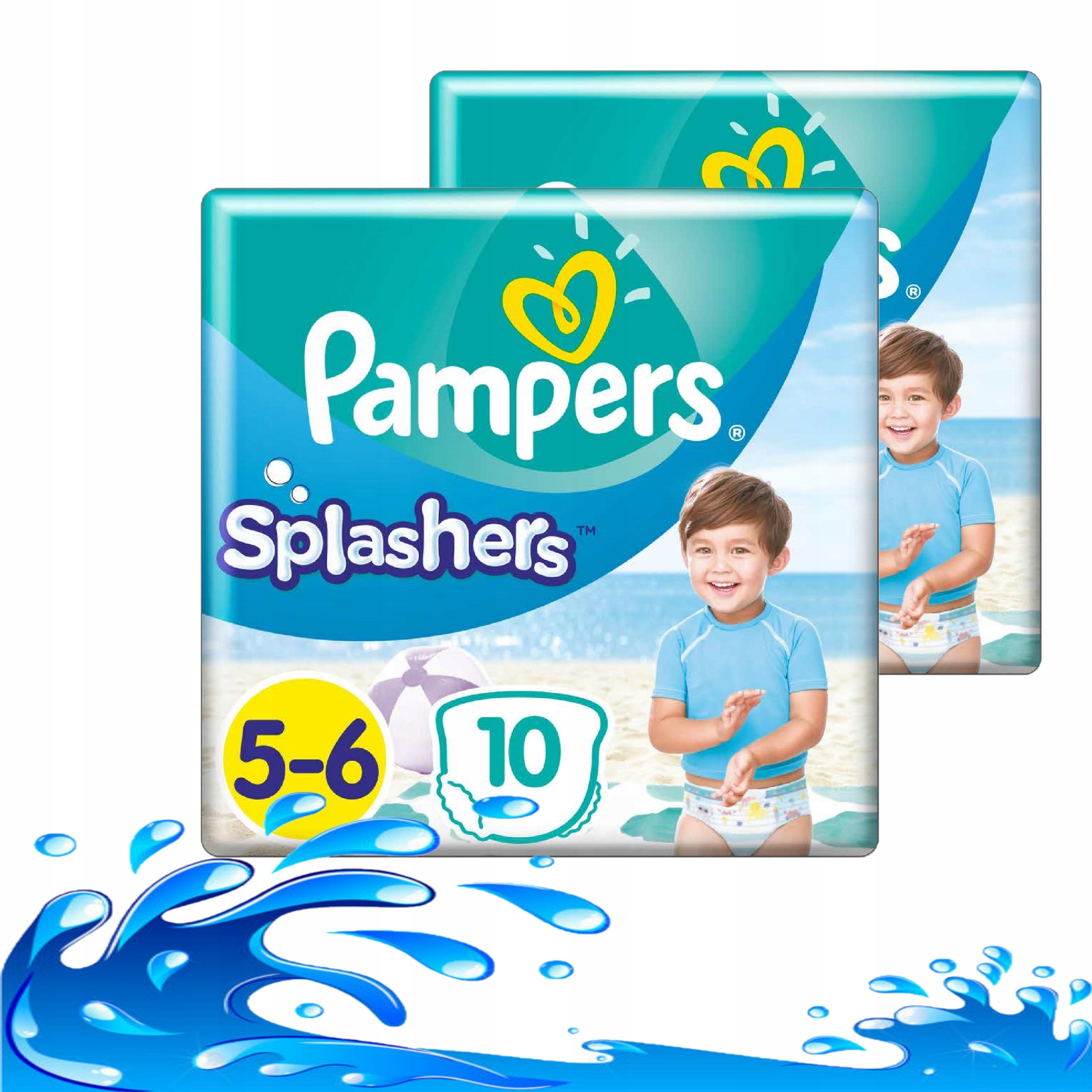 pieluchy pampers ile wody