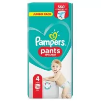 pieluchy pampers pants 4 52 szt