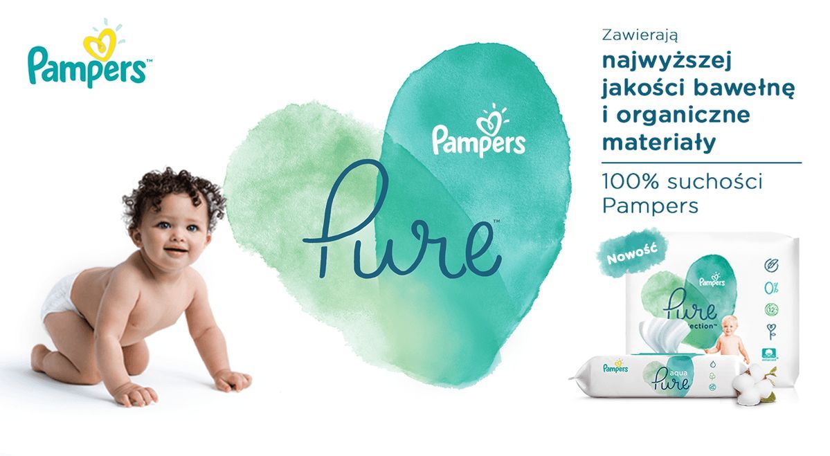 pieluchy pampers pure 1