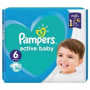 pieluchy pampers rozmiar 6