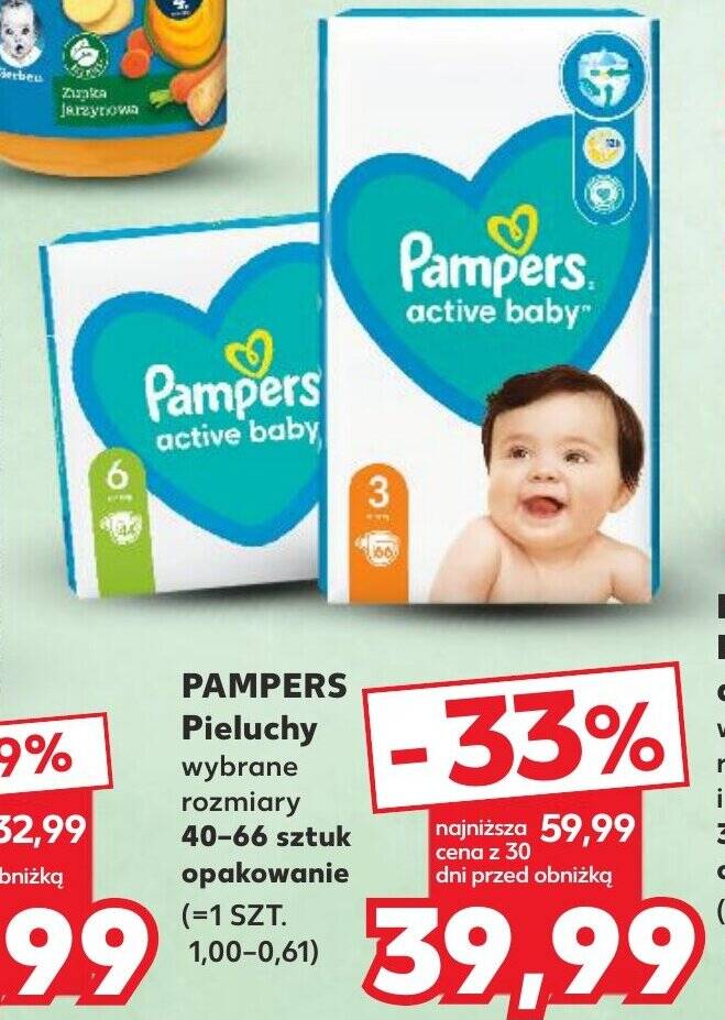 pieluchy pampers sensitive kaufland