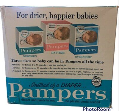 pieluchy pampers w pudelku