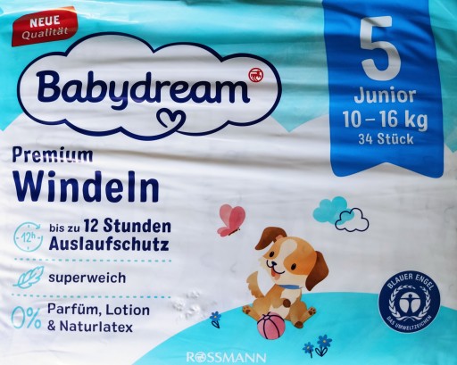 pieluchy rossmann babydream opinie