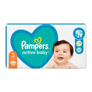 pieluszki jednorazowe pampers active baby 3