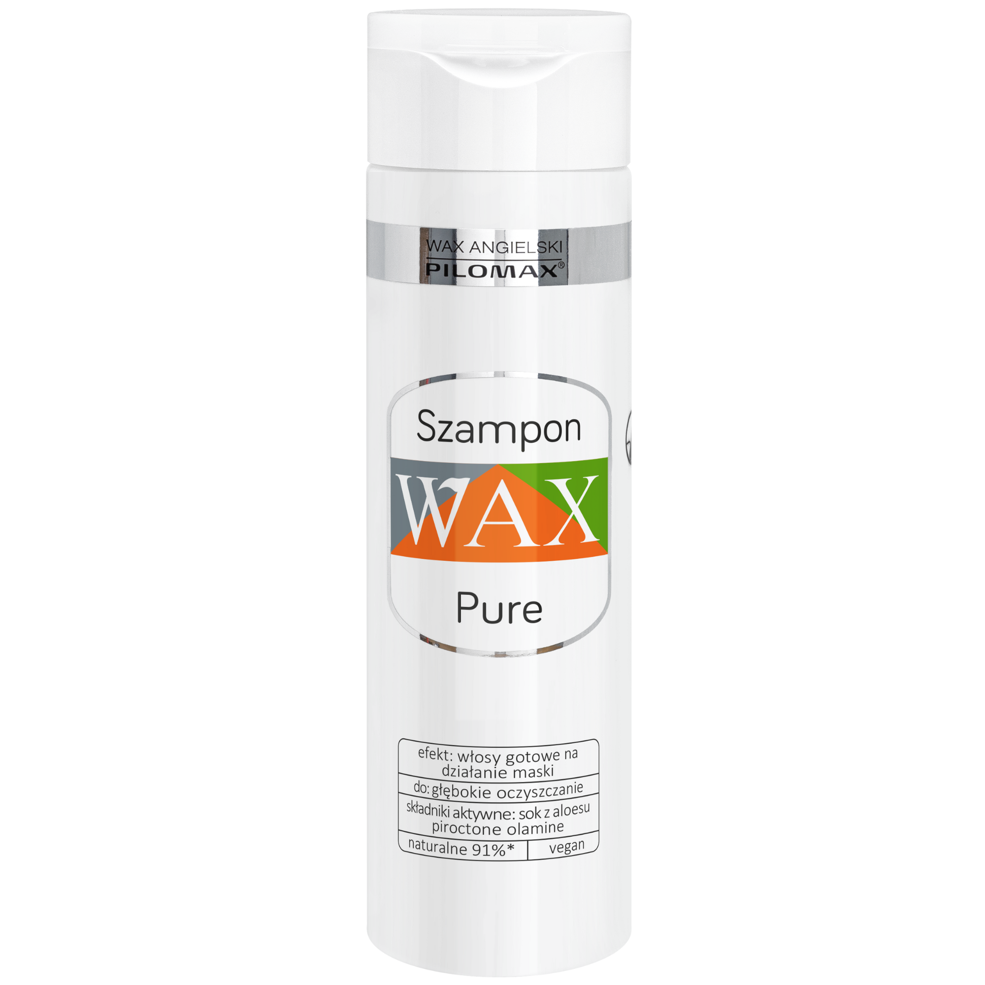 pilomax wax pure szampon oczyszczający 200 ml