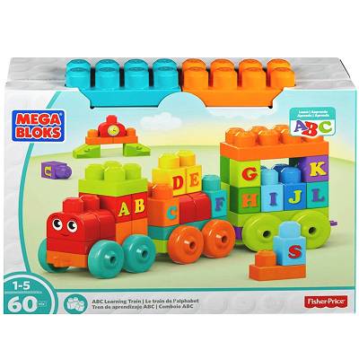 Pociąg do nauki ABC Mega Bloks DXH35