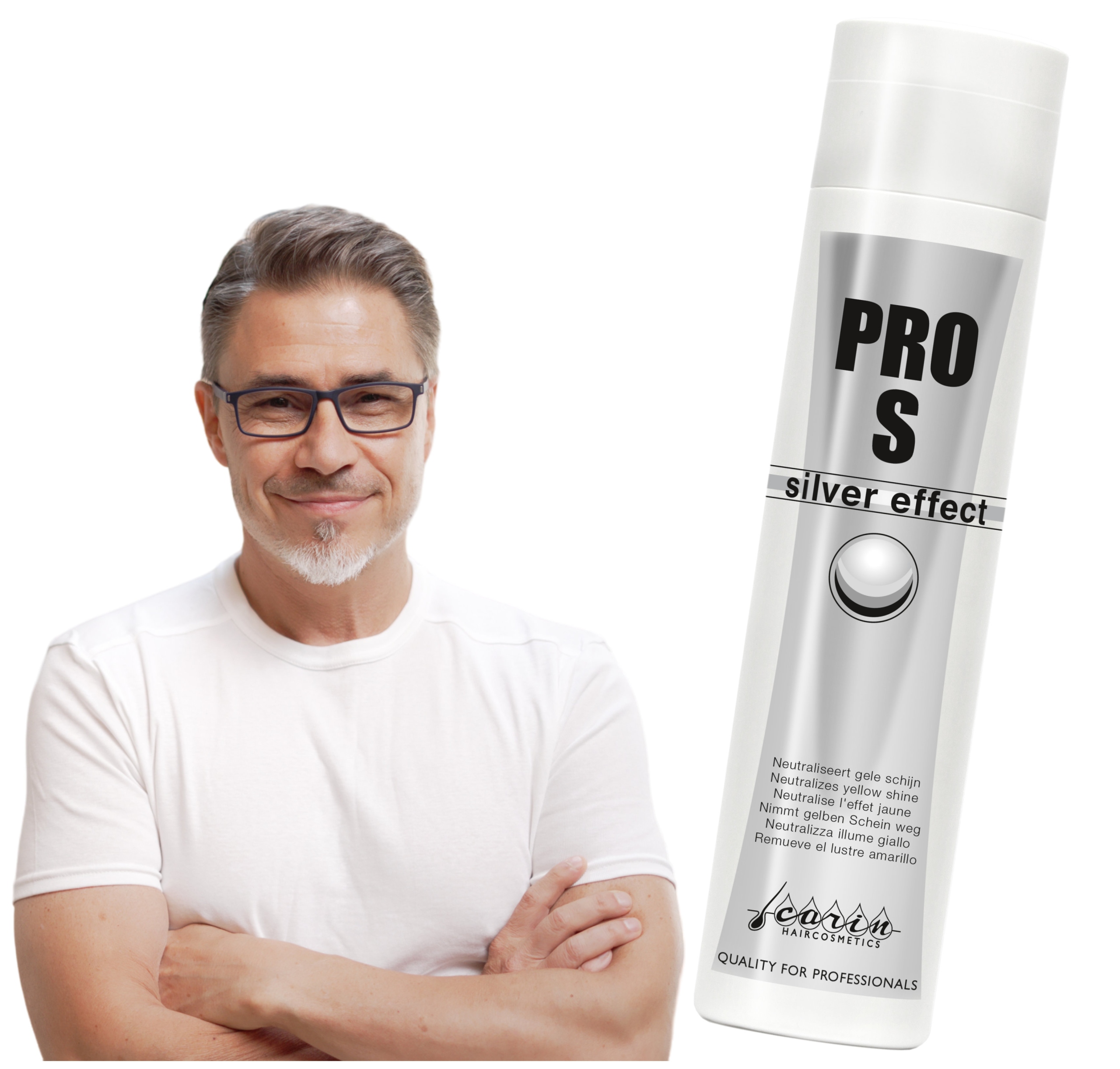 pro s effect silver szampon do siwych włosów 250ml