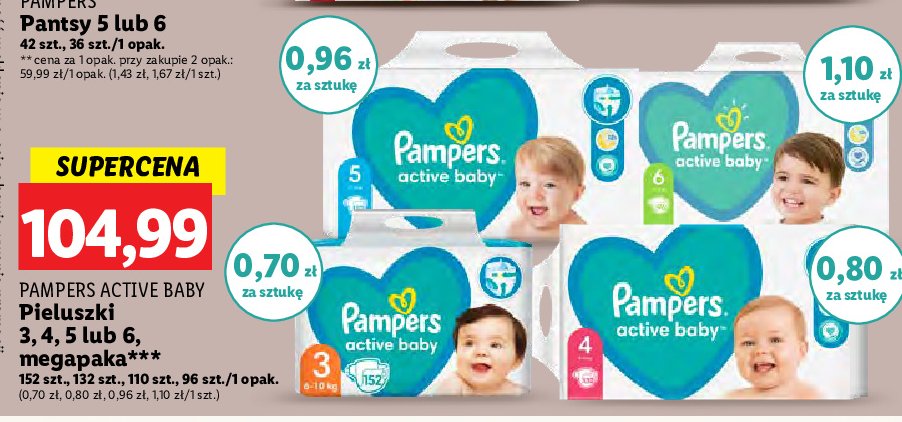 promocja pampers 6