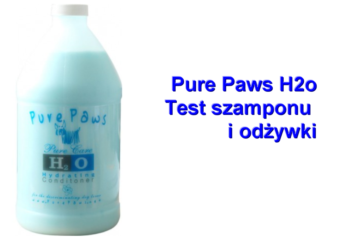 pure paws h2o szampon