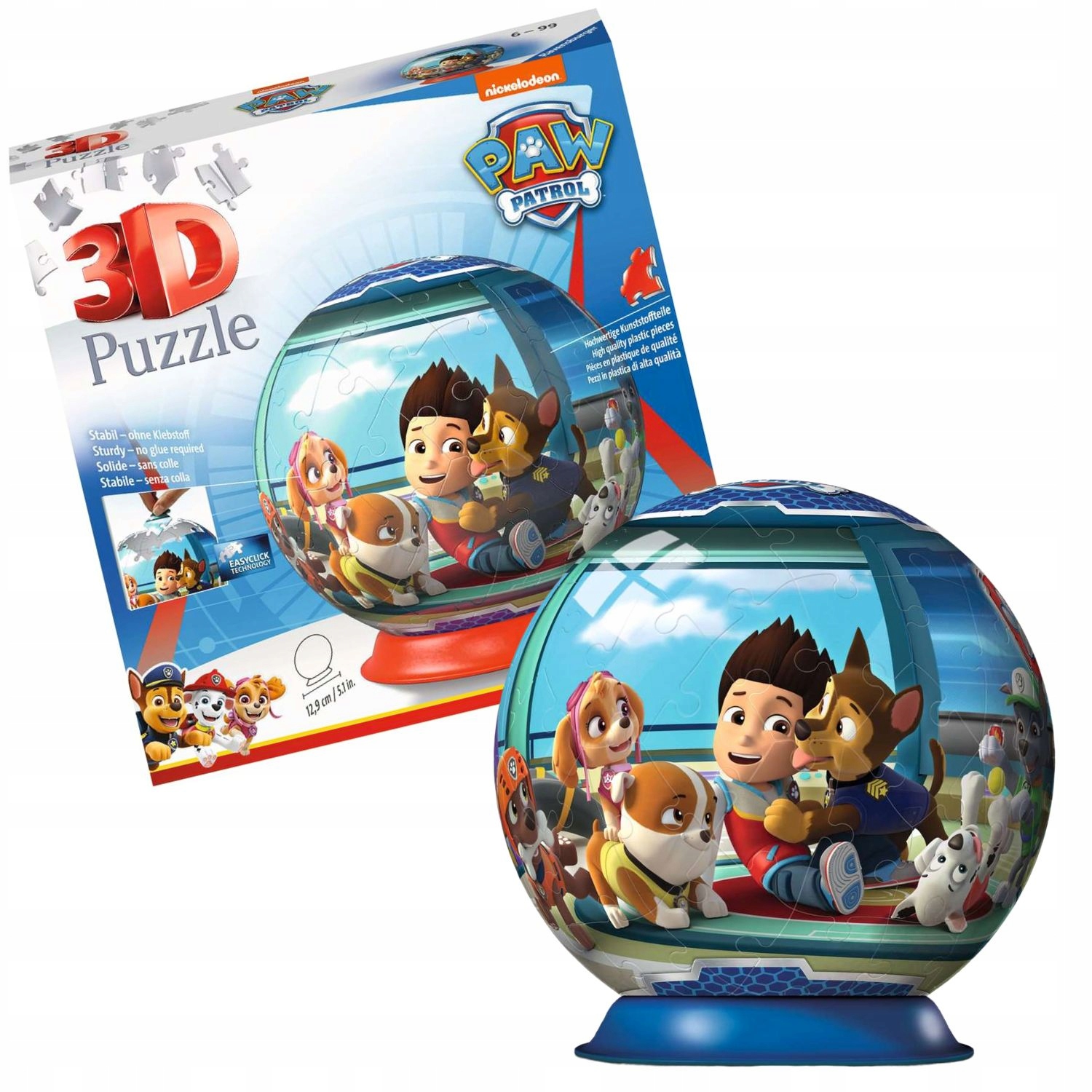 Puzzle 3D Ravensburger 12186 Psi Patrol