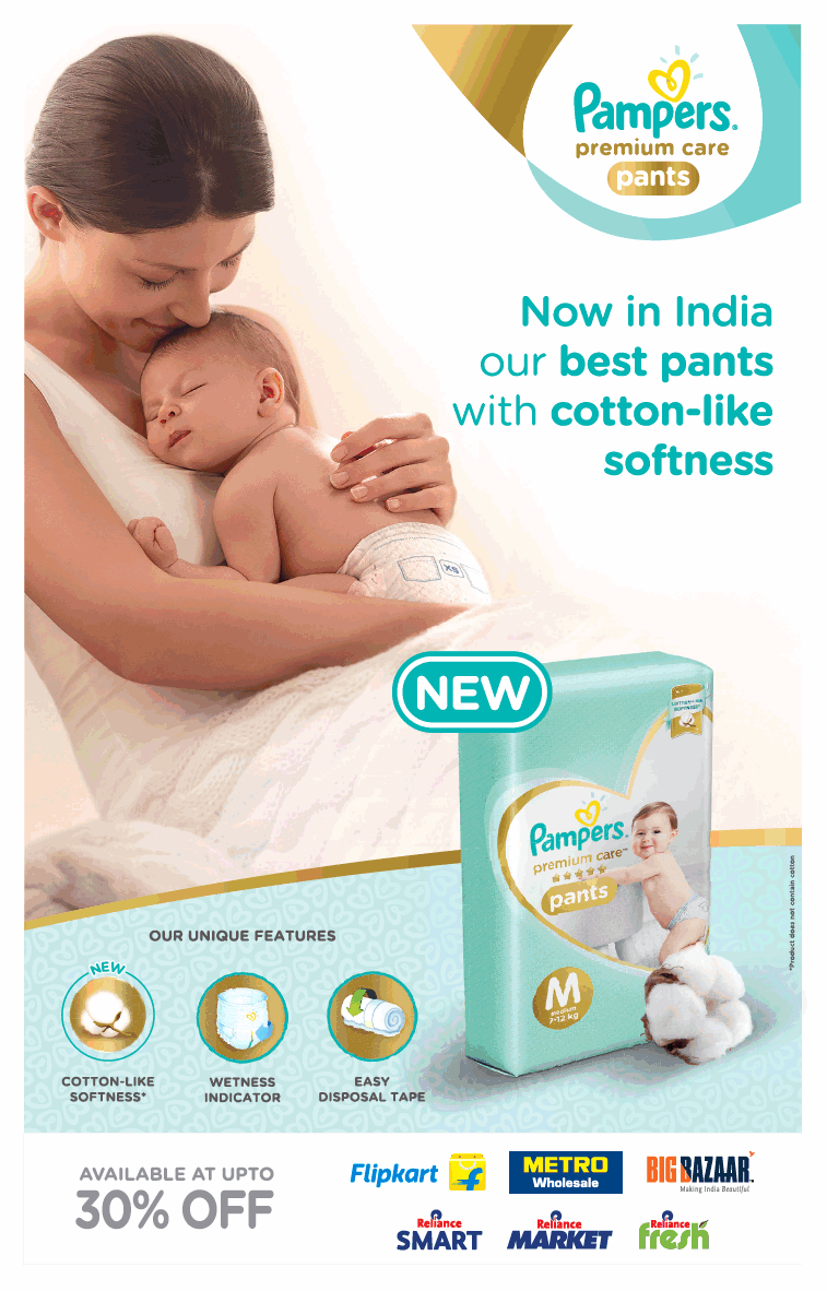 reklama pampers premium care