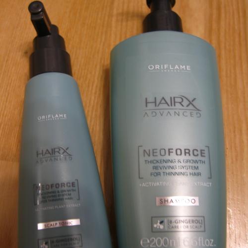 rewitalizujący szampon do włosów hairx advanced neoforce