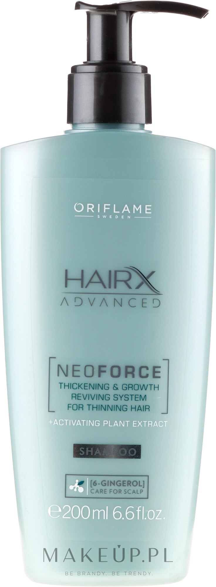 rewitalizujący szampon do włosów hairx advanced neoforce