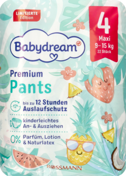 rossmann pieluchy pants 3 rossnę 26.szt