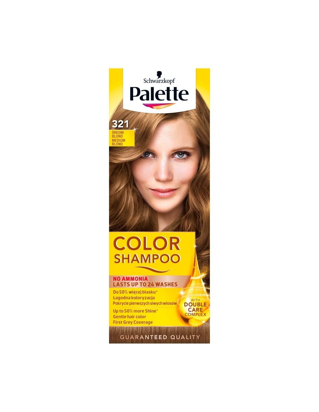 saszetka szampon koloryzujący palette blond