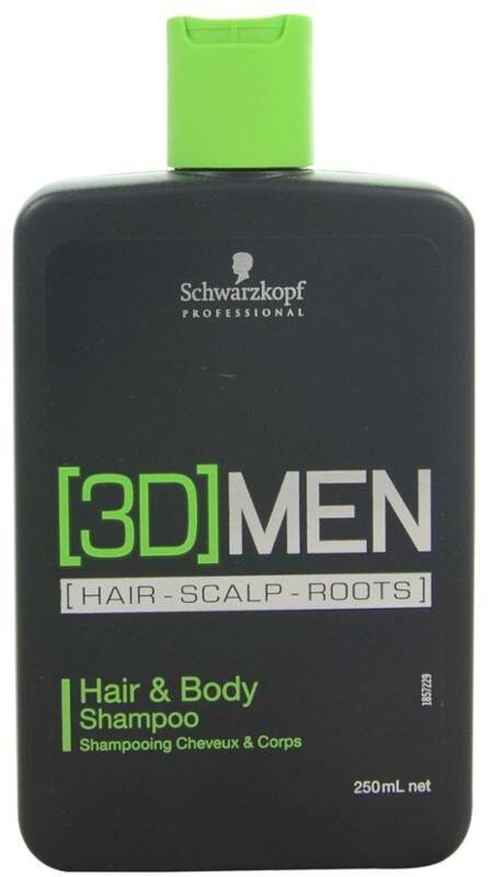 schwarzkopf 3d men szampon do włosów i ciała
