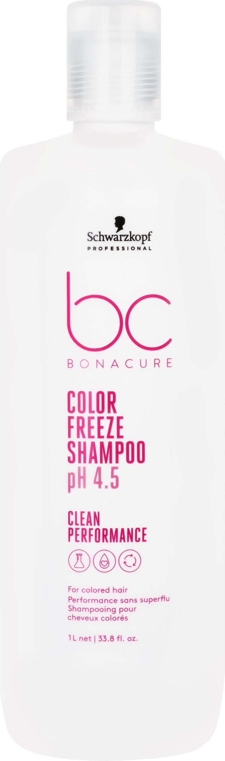 schwarzkopf bc color freeze szampon bez siarczanów do włosów farbowanych