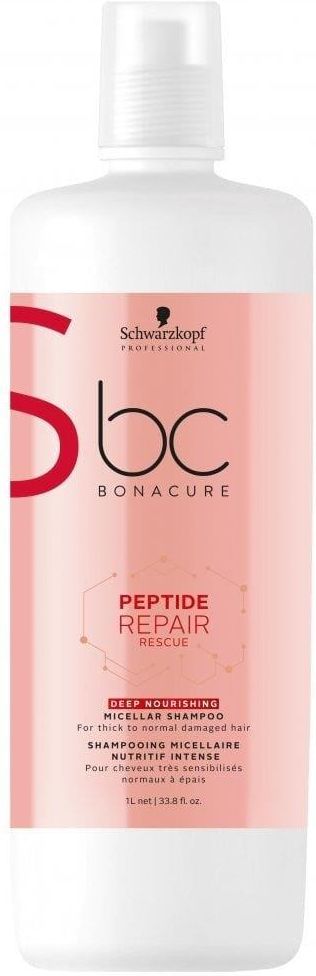 schwarzkopf bc peptide repair szampon micelarny wizaz