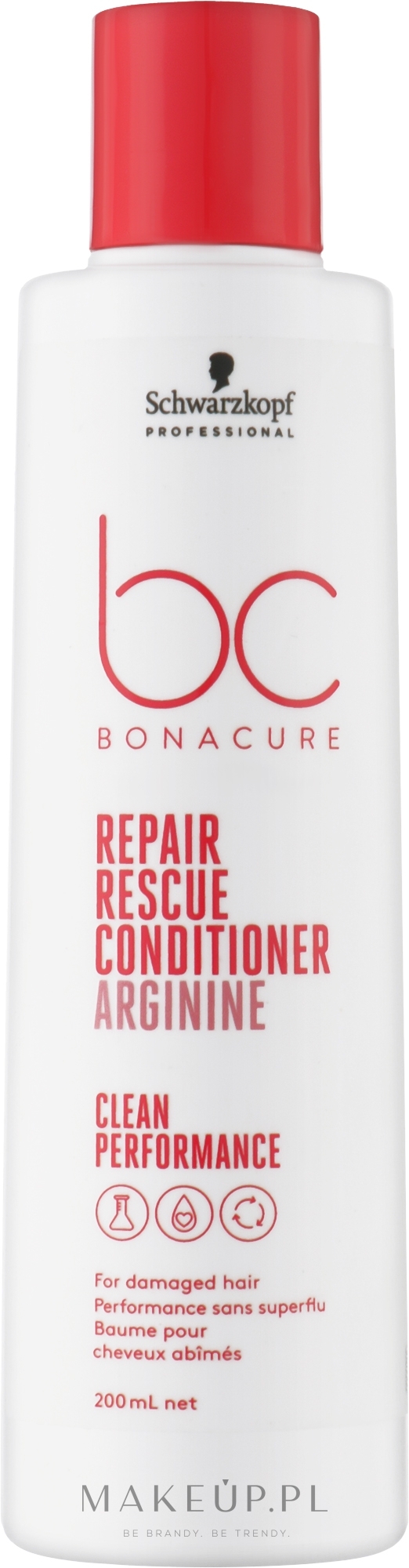 schwarzkopf bc repair rescue regenerujący szampon do włosów zniszczonych 1000ml